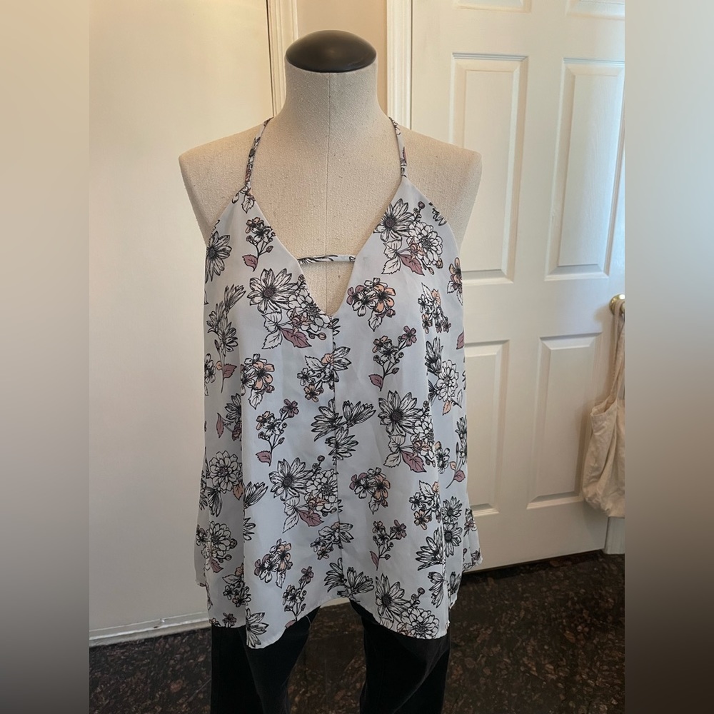 Francesca’s Floral Blouse